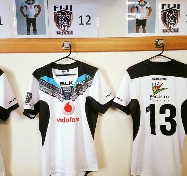 Les Nouveaux maillots de Fidji Bati